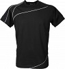 T-shirt RILA MEN - czarny - (GM-T04002-06AJ303) - wariant czarny