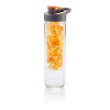 Butelka sportowa 800 ml z pojemnikiem na lód lub owoce (V7834-07) - wariant pomarańczowy