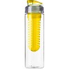 Butelka sportowa 650 ml z pojemnikiem na lód lub owoce (V9868-08) - wariant żółty