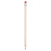Ołówek z gumką (V1695-05) - wariant czerwony