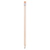 Ołówek z gumką (V1695-07) - wariant pomarańczowy