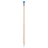 Ołówek z gumką (V1695-11) - wariant niebieski