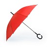 Wiatroodporny parasol, rączka C (V0492-05) - wariant czerwony