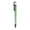 Długopis, touch pen, stojak na telefon (V1816-06) - wariant zielony