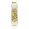 Butelka sportowa 500 ml, pojemnik na lód lub owoce (V9904-09) - wariant limonkowy