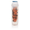 Butelka sportowa 500 ml, pojemnik na lód lub owoce (V9904-11) - wariant niebieski