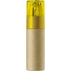 Zestaw kredek, temperówka (V6111-08) - wariant żółty