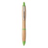 Długopis z bambusa - RIO BAMBOO (MO9485-48) - wariant limonka