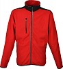 Bluza polarowa BESILA, męska M - czerwony - (GM-T2300-300SA305) - wariant czerwony