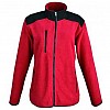 Bluza polarowa BESILA, damska S - czerwony - (GM-T2400-300SA305) - wariant czerwony