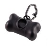 Pojemniczek z woreczkami NEAT DOG, czarny  (R73623.02) - wariant czarny