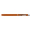 Długopis metalowy - gumowany - pomarańczowy - (GM-10715-10) - wariant pomarańczowy