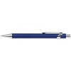 Długopis metalowy - gumowany - niebieski - (GM-10716-04) - wariant niebieski