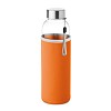 Butelka szklana 500ml - UTAH GLASS (MO9358-10) - wariant pomarańczowy