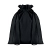 Średnia bawełniana torba - TASKE MEDIUM (MO9731-03) - wariant czarny