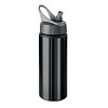 Butelka z aluminium 600 ml - ATLANTA (MO9840-03) - wariant czarny
