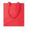 Bawełniana torba na zakupy - COTTONEL COLOUR ++ (MO9846-05) - wariant czerwony