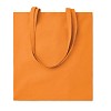 Bawełniana torba na zakupy - COTTONEL COLOUR ++ (MO9846-10) - wariant pomarańczowy