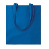 Bawełniana torba na zakupy - COTTONEL COLOUR ++ (MO9846-37) - wariant niebieski