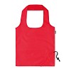 Składana torba na zakupy RPET - FOLDPET (MO9861-05) - wariant czerwony