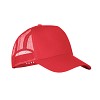 Baseball cap - CASQUETTE (MO9911-05) - wariant czerwony