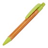 Długopis bambusowy Evora, zielony  (R73434.05) - wariant zielony