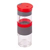 Szklana butelka Top Form 440 ml, czerwony  (R08290.08) - wariant czerwony