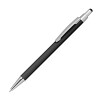 Długopis metalowy, gumowany - czarny - (GM-10964-03) - wariant czarny