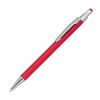Długopis metalowy, gumowany - czerwony - (GM-10964-05) - wariant czerwony