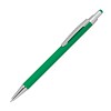 Długopis metalowy, gumowany - zielony - (GM-10964-09) - wariant zielony
