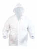 Płaszcz przeciwdeszczowy z kapturem (V4755-02) - wariant biały