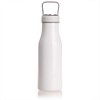 Butelka termiczna 550 ml Air Gifts, pojemnik w zakrętce (V0850-02) - wariant biały