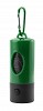 Zasobnik z woreczkami na psie odchody, lampka LED (V9634-06) - wariant zielony
