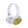 Bezprzewodowe słuchawki nauszne (V3904-08) - wariant żółty