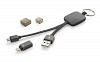 Kabel USB 2w1 MOBEE (GA-45009-02) - wariant czarny
