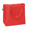 Duża torba na zakupy 600D RPET - FAMA (MO6134-05) - wariant czerwony