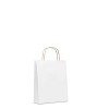 Mała torba prezentowa - PAPER TONE S (MO6172-06) - wariant biały