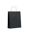 Średnia prezentowa torba - PAPER TONE M (MO6173-03) - wariant czarny