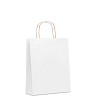 Średnia prezentowa torba - PAPER TONE M (MO6173-06) - wariant biały