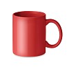 Kolorowy kubek ceramiczny - DUBLIN TONE (MO6208-05) - wariant czerwony