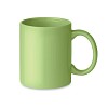 Kolorowy kubek ceramiczny - DUBLIN TONE (MO6208-09) - wariant zielony