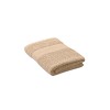 Ręcznik baweł. Organ. 100x50 - TERRY (MO9931-53) - wariant kość słoniowa