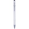 Długopis, touch pen (V1917-02) - wariant biały
