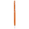 Długopis, touch pen (V1660/A-07) - wariant pomarańczowy