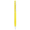 Długopis, touch pen (V1660/A-08) - wariant żółty