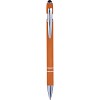 Długopis, touch pen (V1917-07) - wariant pomarańczowy