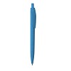 Długopis z włókien słomy pszenicznej (V1979-11) - wariant niebieski