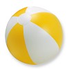 Nadmuchiwana piłka plażowa - PLAYTIME (IT1627-08) - wariant żółty