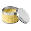 Świeczka zapachowa - DELICIOUS (IT2873-08) - wariant żółty