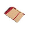 Notes z długopisem 70 kartek - SONORA (IT3789-05) - wariant czerwony